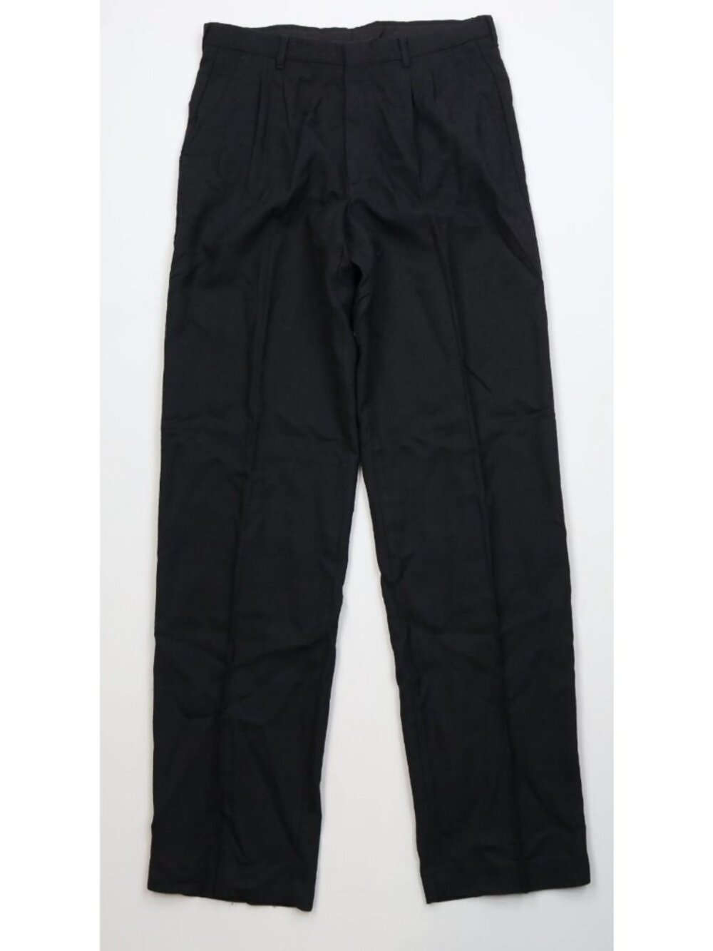 Vtg 80s 90s Streetwear Mens 31x34 Flax Linen Rayon Gabardine Knit Chino Pants US
